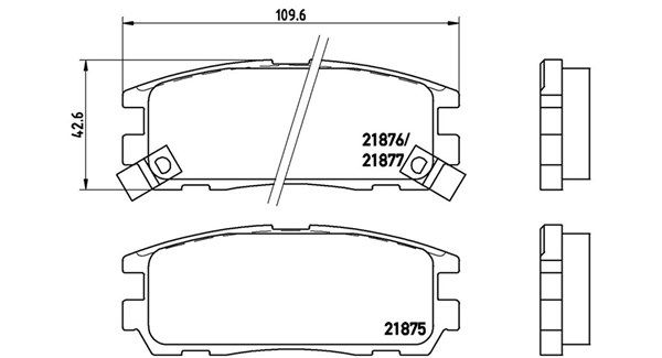 MAGNETI MARELLI Комплект тормозных колодок, дисковый тормоз 363700459021